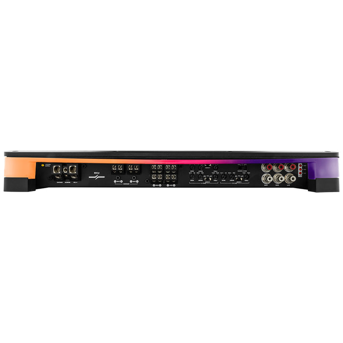 DS18 Flush Mount / Surface Mount 6 Channel Class D Amplifier With Acrylic Cover for Custom Installation 6 X 180 Watts RMS @ 4 Ohm SKU: FX6