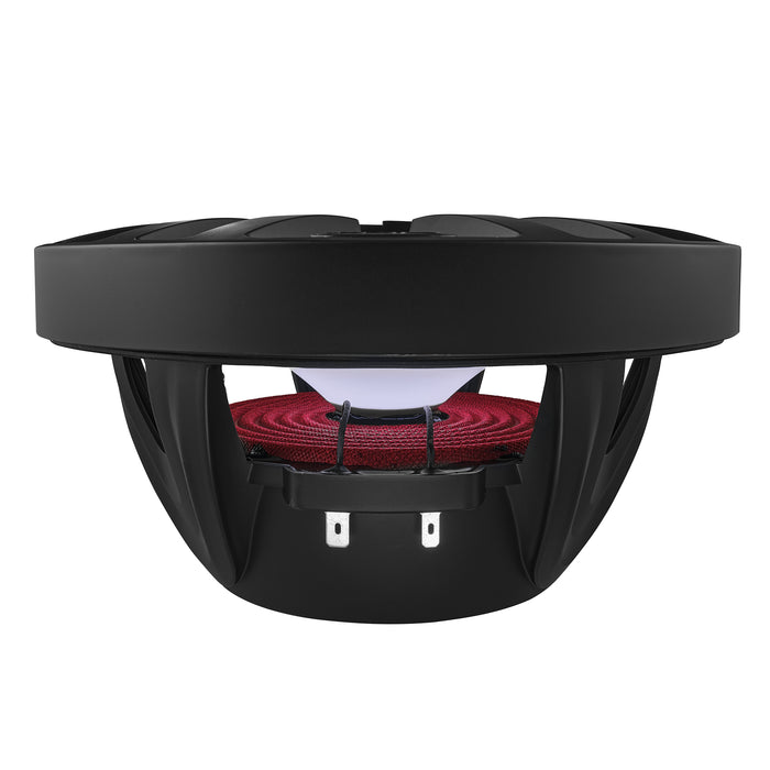 DS18 NXL 8" 2-Way Coaxial Marine Speaker With LED RGB Lights 125 Watts Rms 4-Ohm - Black SKU: NXL-8/BK