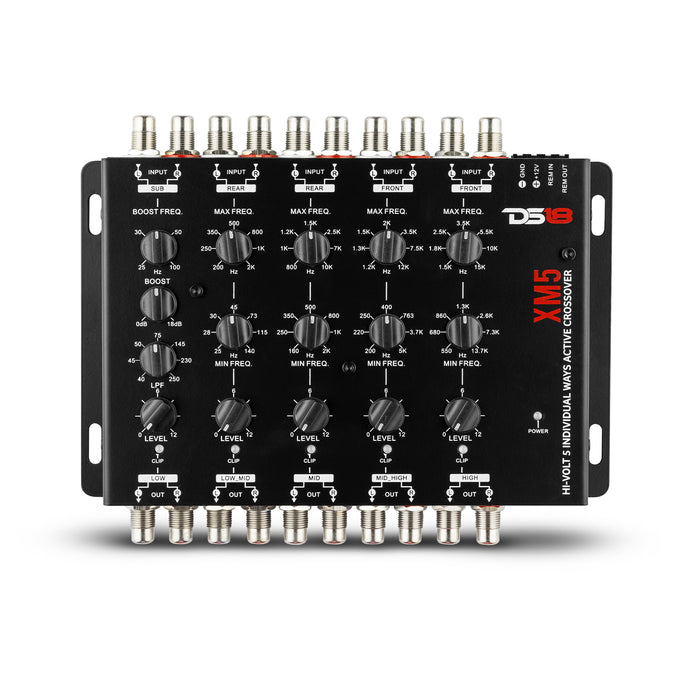 DS18 High Volt 5-Way Active Crossover SKU: XM5