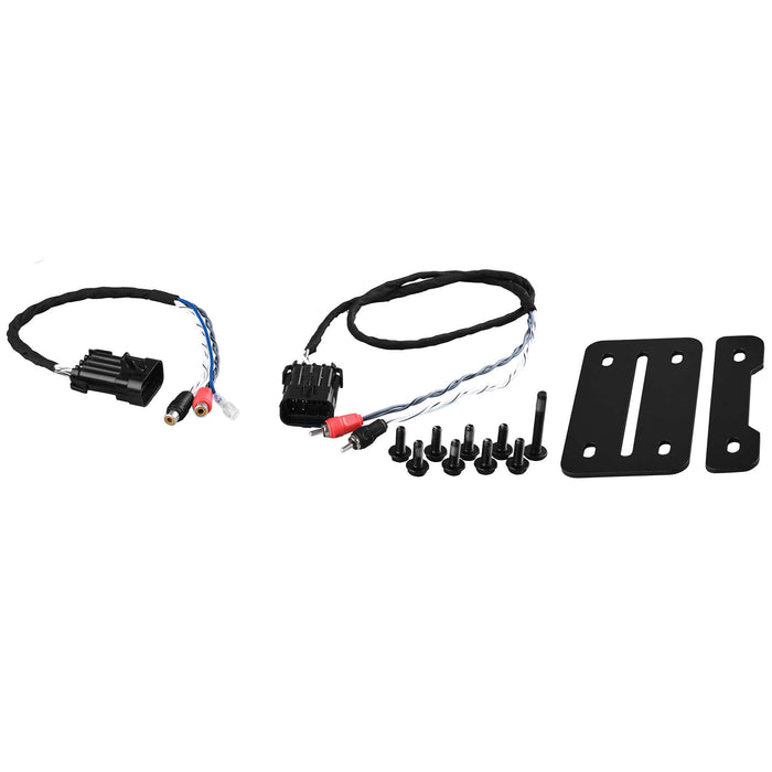 DS18 Polaris RZR Glove Box 10" Subwoofer Enclosure 1200 Watts Carbon Fiber Subwoofer SKU: RZR-GBSUB10LD