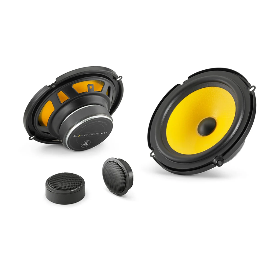 JL Audio 6.5" 2-Way Component C1 Car Speakers C1650 - View 1