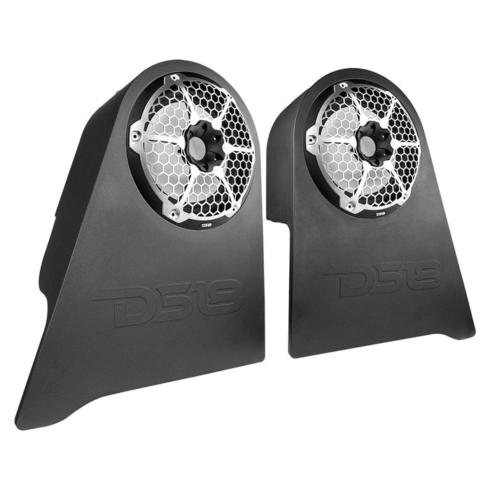 DS18 Jeep JK/JKU 12" Wheel Well Sealed Subwoofer Enclosure Left and Right Side SKU: JK-SUB12/LR