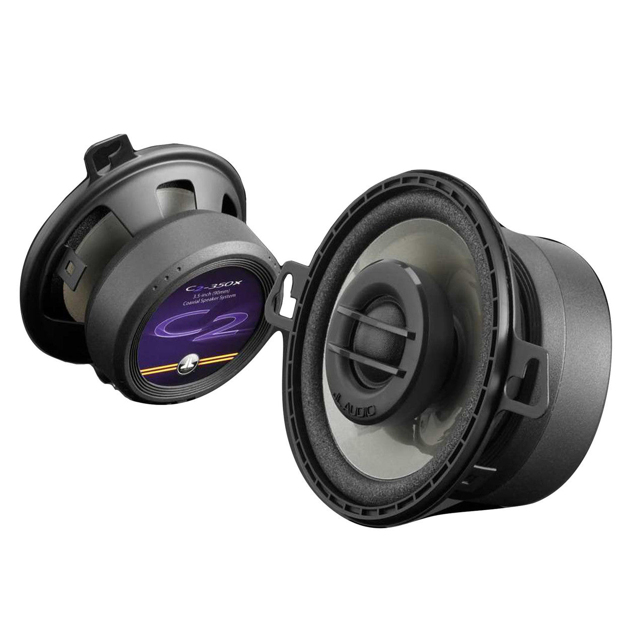 JL Audio® C2 Car Speakers 3.5" Two-way Coaxial (C2-350x) - View 1