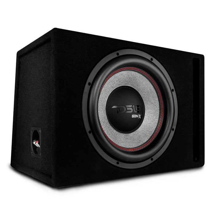 DS18 12" Loaded Subwoofer Ported Enclosure With GEN-X124D 450 Watts Rms SKU: GEN-X112LD