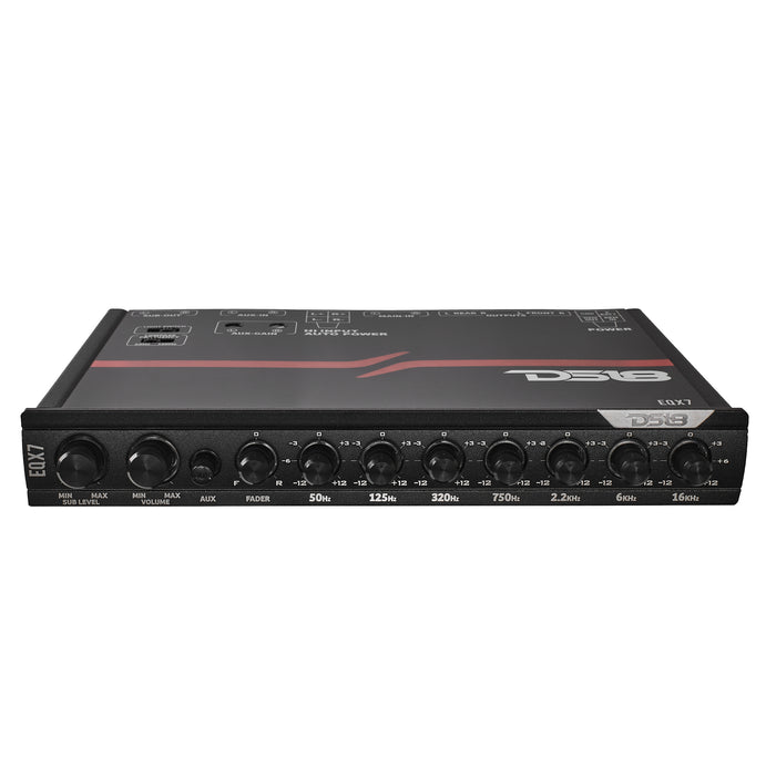 DS18 High Volt 7-Band Equalizer with High Level Input and Auto Turn On SKU: EQX7