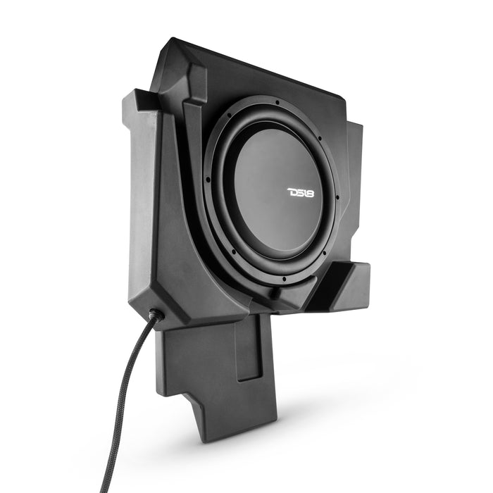 DS18 Can-Am Maverick X3 12" Under Seat Subwoofer Enclosure Driver Side - PSW12.4D Shallow Water Resistant Subwoofer Included SKU: CA-X3BASS/D