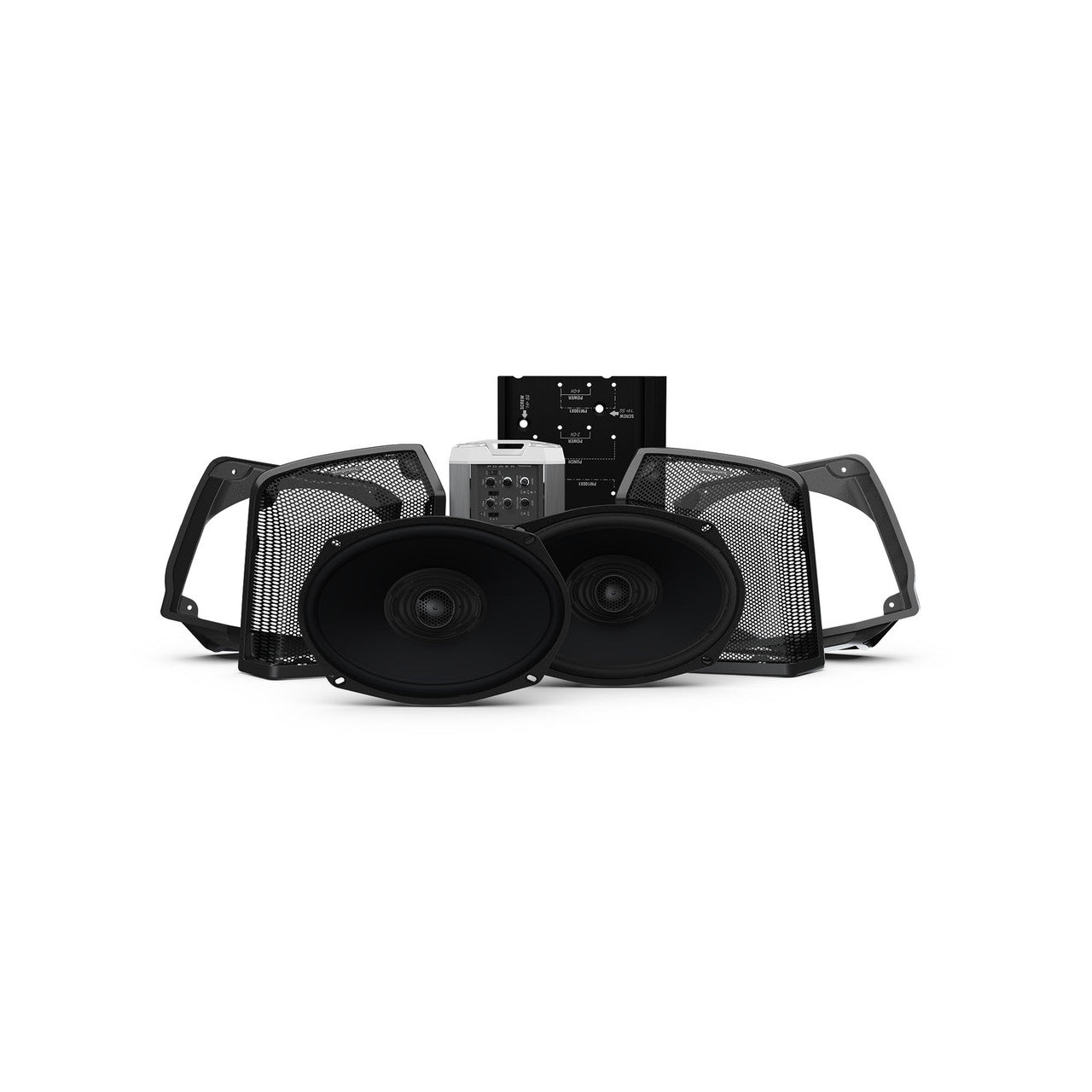 Rockford Fosgate  1998-2013 Road King Stage 2 Audio Kit - HD9813RK-STAGE2 - View 1