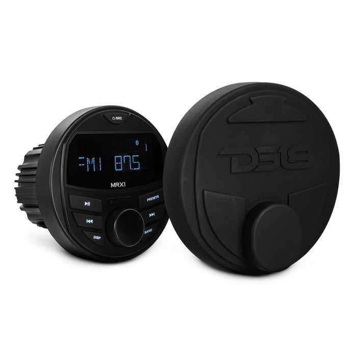 DS18 Marine and Powersports Headunit 2.75" LCD screen , 1 Zone, 4 volts Output, BT, RDS 4 X 40 Watts SKU: MRX1