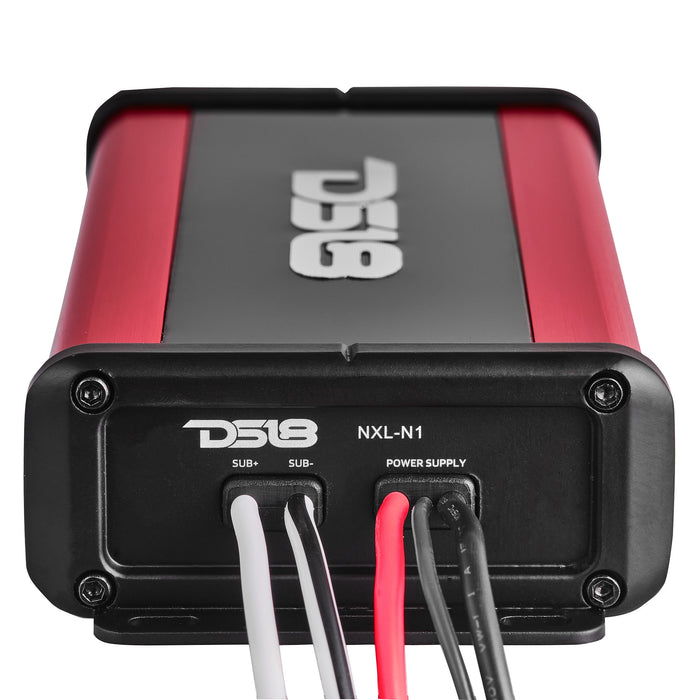 DS18 NXL 1-Channel Class D IP67 Marine and Powersports NANO Amplifier 1 x 350 Watts Rms @ 1-Ohm SKU: NXL-N1