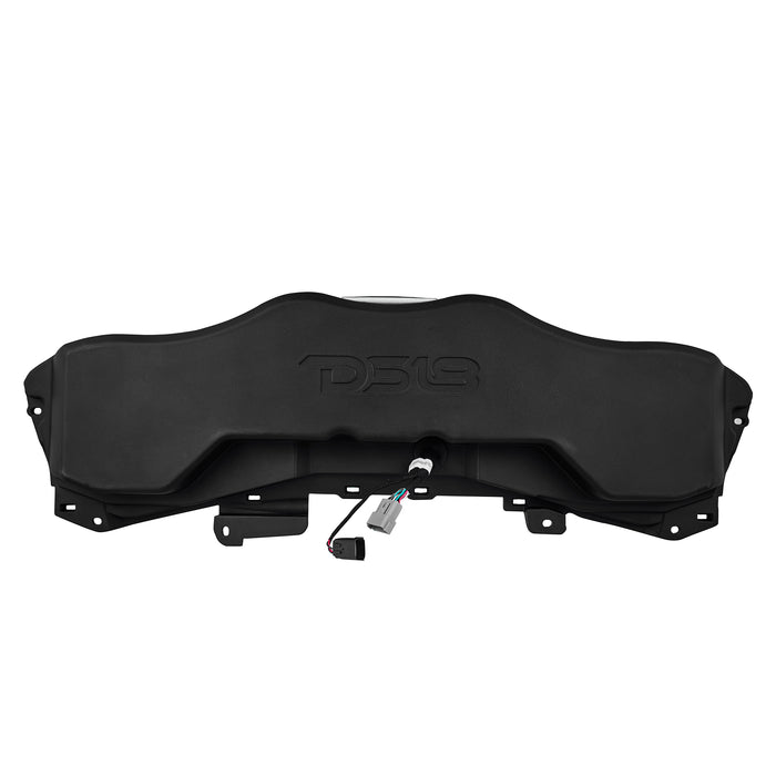 DS18 Jeep JL/JLU/JT 2024 Overhead Sound Bar Fits 4 X 8" Speakers Harness Included OEM Fit SKU: JL24-SBAR/BK