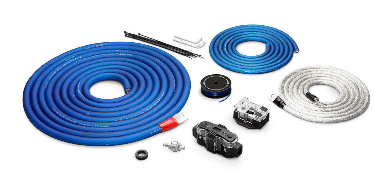 JL Audio® Premium Power Connection Kit 1/0 AWG 12 V, Two Amplifiers (XD-PCS1/0-2 - View 1