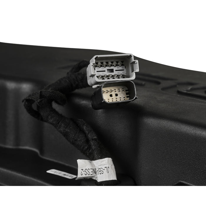 DS18 Loaded Jeep Wrangler/Gladiator JL/JLU/JT 2024-2025 Overhead Sound Bar Including 4 X 8" NXL-IQ8 Marine Speakers SKU: JL24-SBAR/BKLD