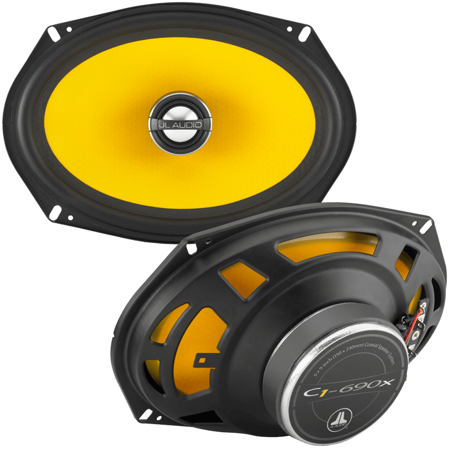 JL Audio 6" x 9" 2-Way Coaxial C1 Car Speakers C1690X - View 1