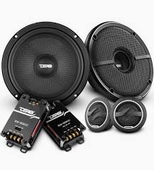 DS18 ZXI 6.5" 2- Way Component Speaker System with Kevlar Cone 120 Watts Rms 4-Ohm SKU: ZXI-62C