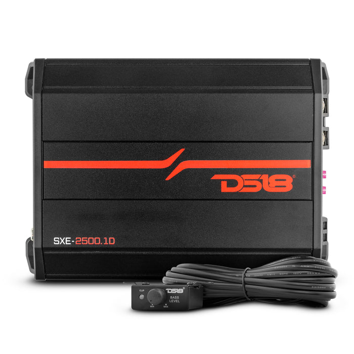 DS18 SXE Class D 1-Channel Amplifier 800 Watts Rms @ 1-Ohm SKU: SXE-2500.1D/BK
