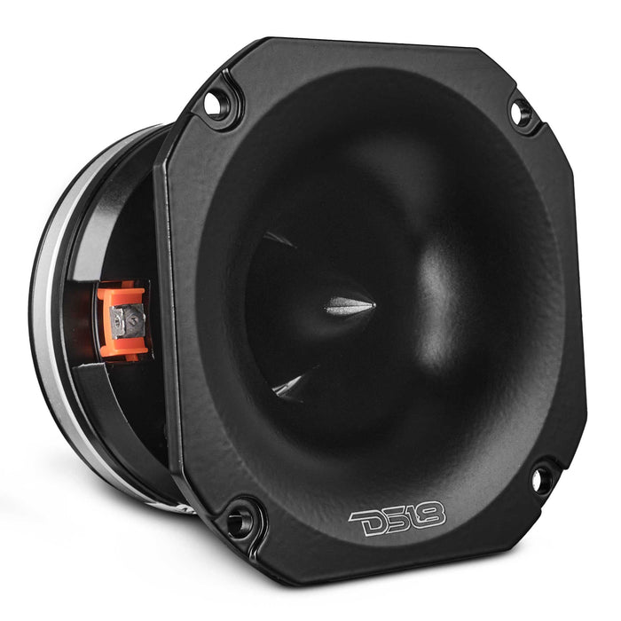 DS18 4" High Compression Hybrid Driver/Tweeter Neodymium Magnet 1.5" PEI Vc 250 Watts 4-Ohm SKU: PRO-TW850CN-4/BK