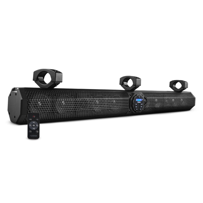 DS18 37" Marine Sound Bar Speaker System, 10 Speakers 1200 Watts, Bluetooth® v5.0, Rotating Control Panel SKU: SB37BTX