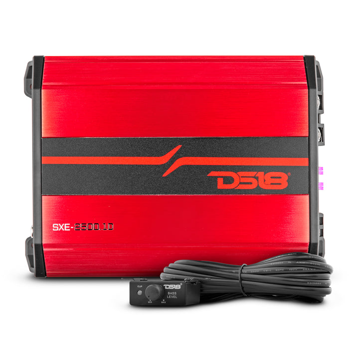 DS18 SXE Class D 1-Channel Amplifier 800 Watts Rms @ 1-Ohm SKU: SXE-2500.1D/RD