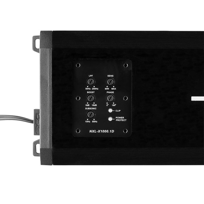 DS18 NXL 1-Channel Class D IP67 Marine and Powersports Amplifier 1 x 1000 Watts Rms @ 1-Ohm SKU: NXL-X1000.1D