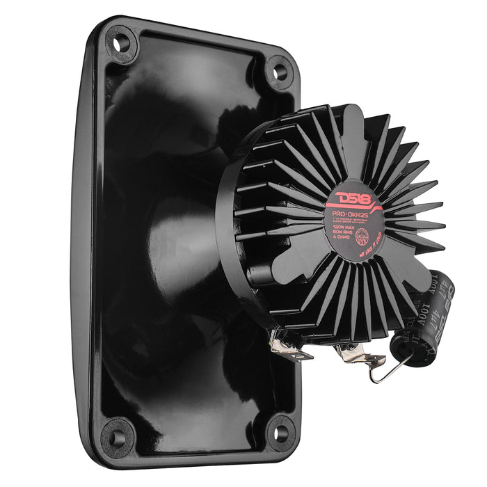 DS18 1" Neodymium Driver And Horn Kit 60 Watts 1" Phenolic 8-Ohm Vc SKU: PRO-DKN25