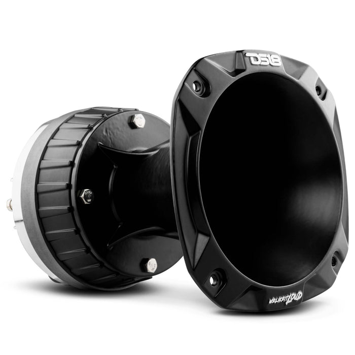 DS18 2" Driver with Spacer And Horn Kit 320 Watts 2" Titanium 8-Ohm Vc (PRO-D1+PRO-HA102/BK) SKU: PRO-DKH1X