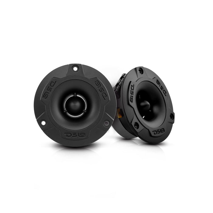 DS18 3.8" Super Bullet Tweeter 120 Watts 1" Aluminum 4-Ohm Vc SKU: PRO-TWX1/BK