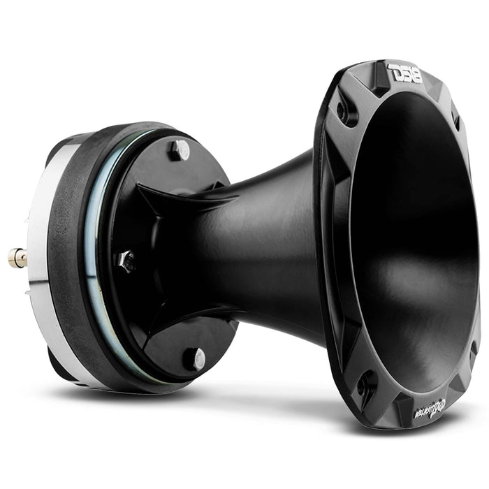 DS18 2" Driver And Horn Kit 320 Watts 2" Titanium 8-Ohm Vc (PRO-D1+PRO-HA102/BK) SKU: PRO-DKH1