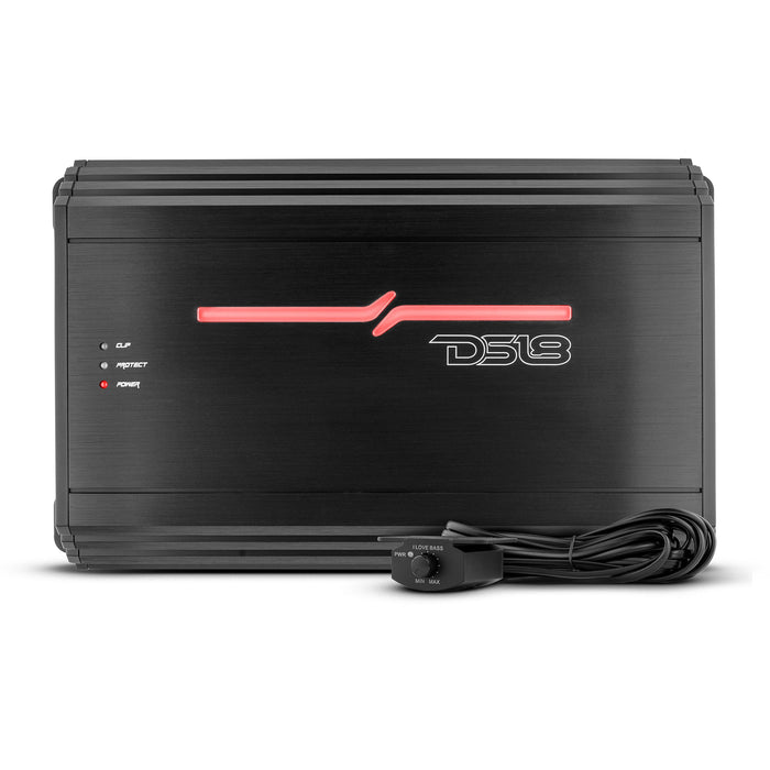 DS18 ZR 1-Channel Class D Amplifier 1000 Watts RMS-1 Ohm SKU: ZR1000.1D