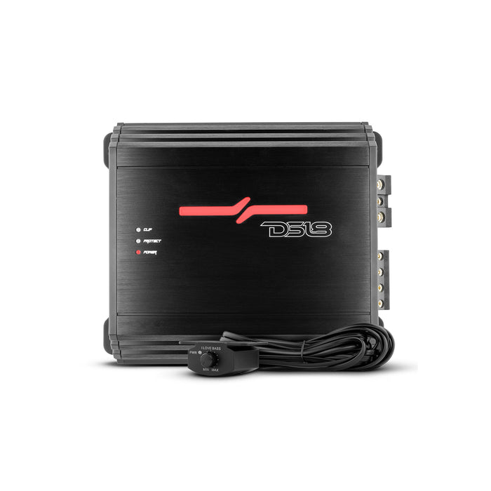 DS18 ZR 1-Channel Class D Amplifier 500 Watts Rms @ 1-Ohm SKU: ZR500.1D