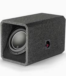 JL Audio H.O. Wedge™ W6v3 Enclosed Car Subwoofer Single 10" W6v3 Subwoofer (HO11 - View 1