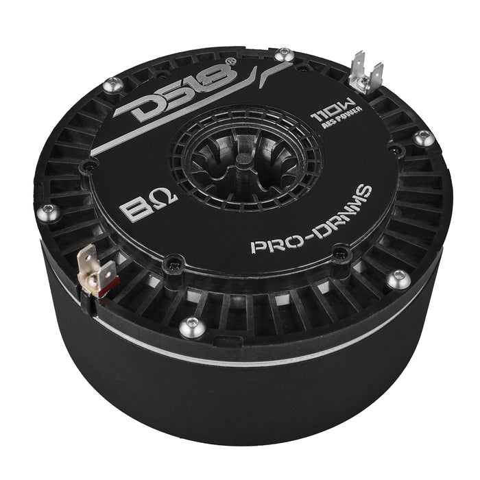 DS18 2" Mid-Range Compression Driver 8-Ohm with 3.5" Polyester VC and Neodymium Magnet SKU: PRO-DRNMS