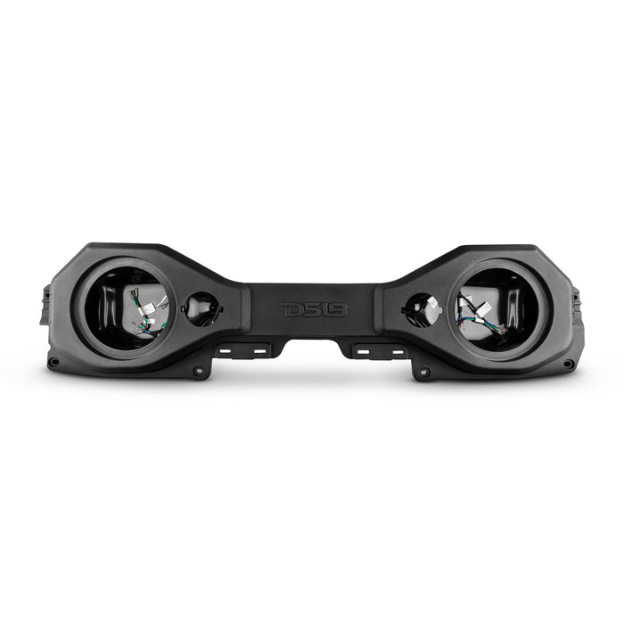 DS18 Jeep JL/JLU,JT Overhead Bar System Fits 2 X 8" Speakers and 2 X 3.78" Tweeters -Black SKU: JL-SBAR22/BK