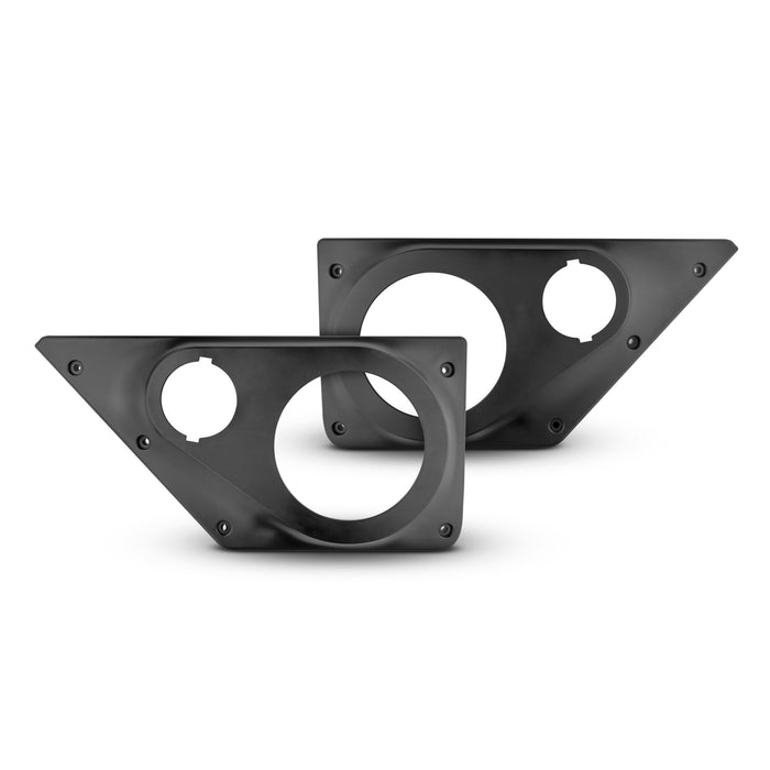 DS18 Ford Bronco 6th Gen Front Doors 6.5" Speaker and 3.8" Tweeter Panels SKU: BRO-FD-LR