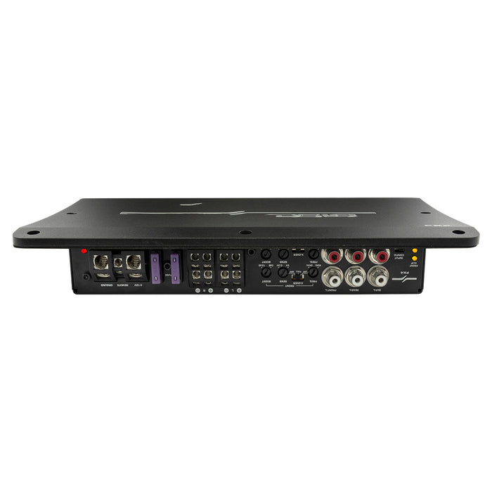 DS18 Flush Mount / Surface Mount 4 Channel Class D Amplifier With Acrylic Cover for Custom Installation 4 X 180 Watts RMS @ 4 Ohm SKU: FX4