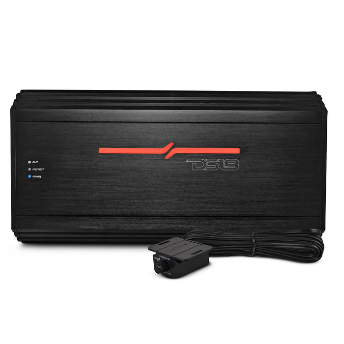 DS18 ZR 1-Channel Class D Amplifier 1500 Watts Rms @ 1-Ohm SKU: ZR1500.1D