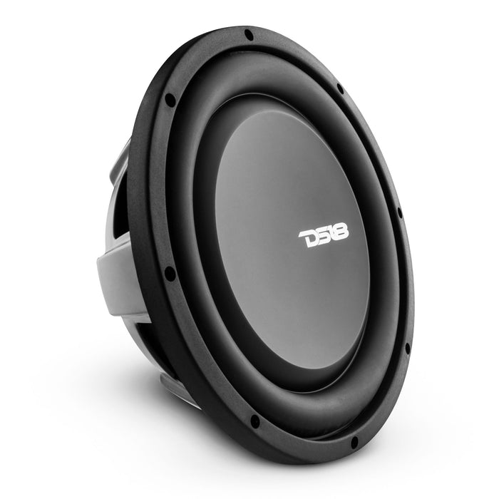 DS18 PS Shallow-Mount Water Resistant 10" Subwoofer 500 Watts Rms DVC 4-Ohm SKU: PSW10.4D