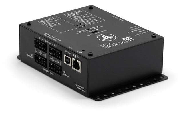 JL Audio® FiX™ OEM Integration DSP Processor with 8-input and 6-output Channels - View 2