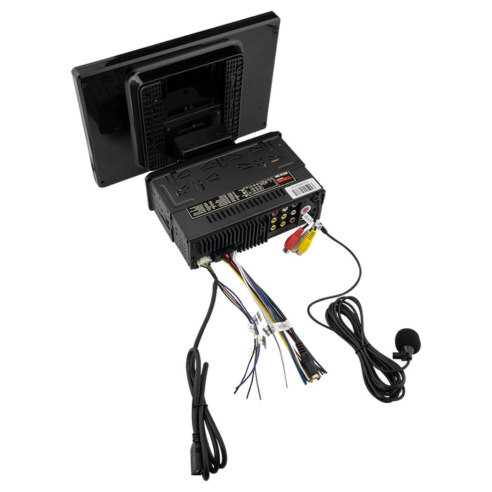 DS18 10.5" Floating Adjustable Modular Touchscreen Mechless Single-DIN Head Unit with Bluetooth, Mirror Link and USB SKU: DDX10.5ML