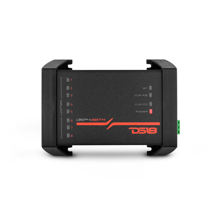 DS18 4-Channel In and 8-Channel Out Digital Sound Processor (DSP) with Bluetooth SKU: DSP4.8BTM