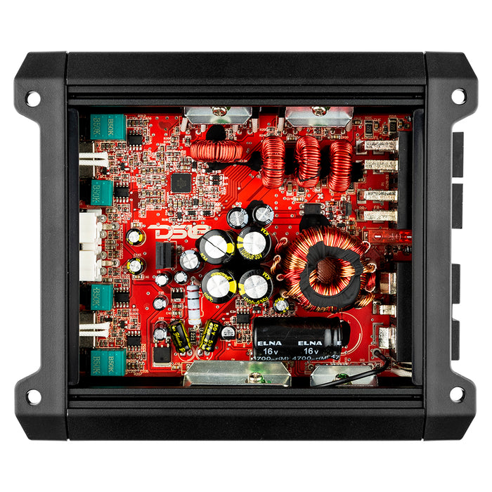 DS18 SXE Class D 4-Channel Amplifier 4 x 100 Watts Rms @ 4-ohm 2000 Watts SKU: SXE-2000.4D/BK