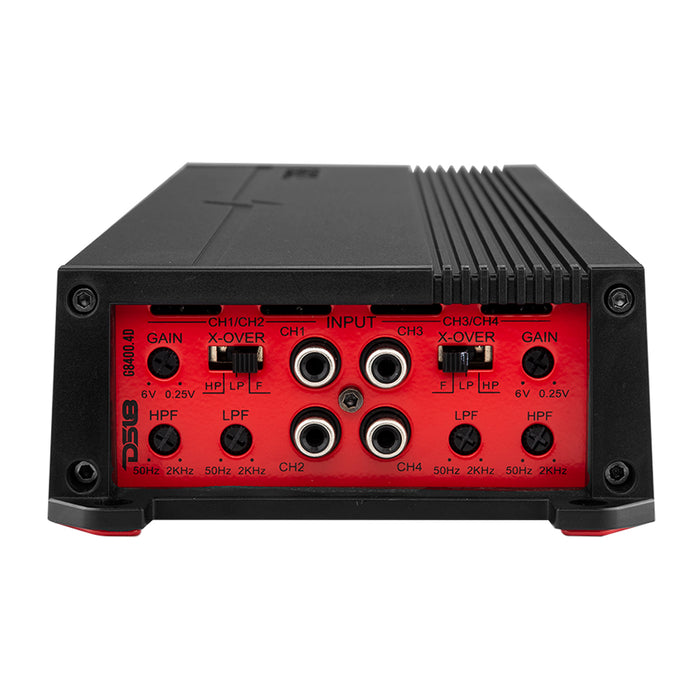 DS18 GEN-X Full-Range Class D 4-Channel Amplifier 4 x 700 Watts Rms @ 4-ohm SKU: G8400.4D