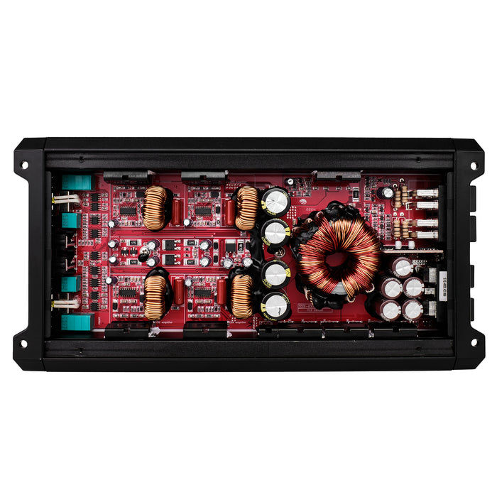 DS18 SXE Class D 4-Channel Full-Range Car Amplifier 4 x 275 RMS @4 Ohm 4000 Watts SKU: SXE-4000.4D/BK