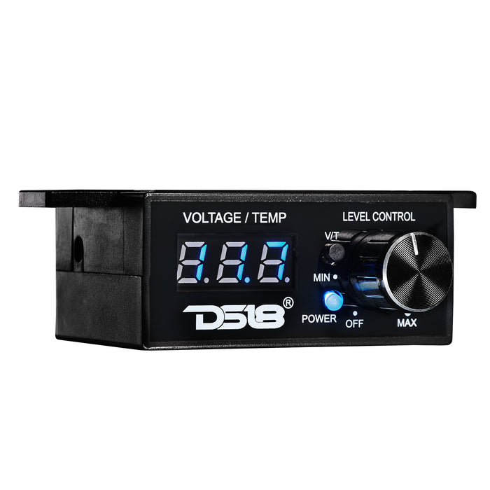 DS18 Bass knob With Volt Meter and Temperature Display SKU: BKVTR