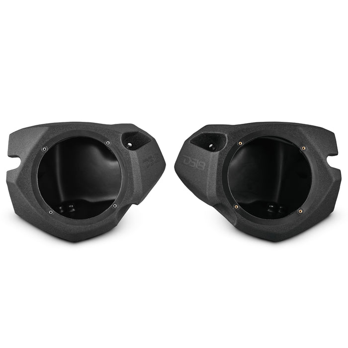 DS18 Polaris RZR 6.5" Front Kick Panel Pods - Empty SKU: RZR-KP6