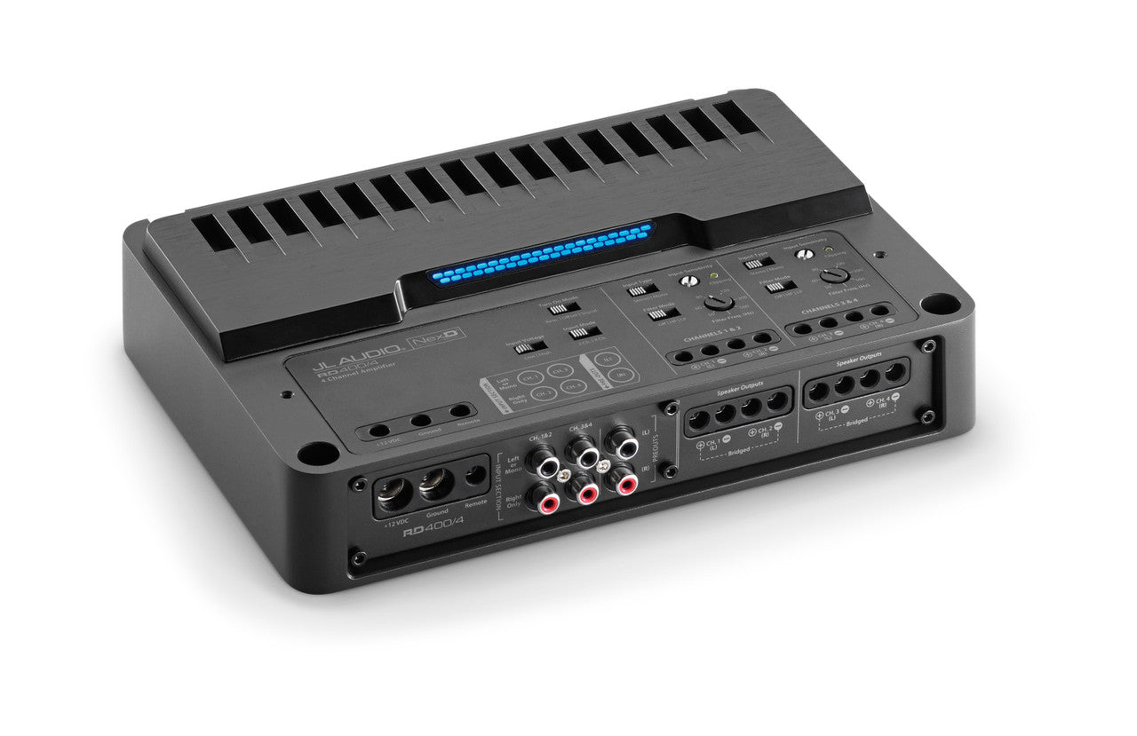 JL Audio® RD Car Full-range Amplifier 4 Channel Full-range Amplifier (400 W) (RD - View 2