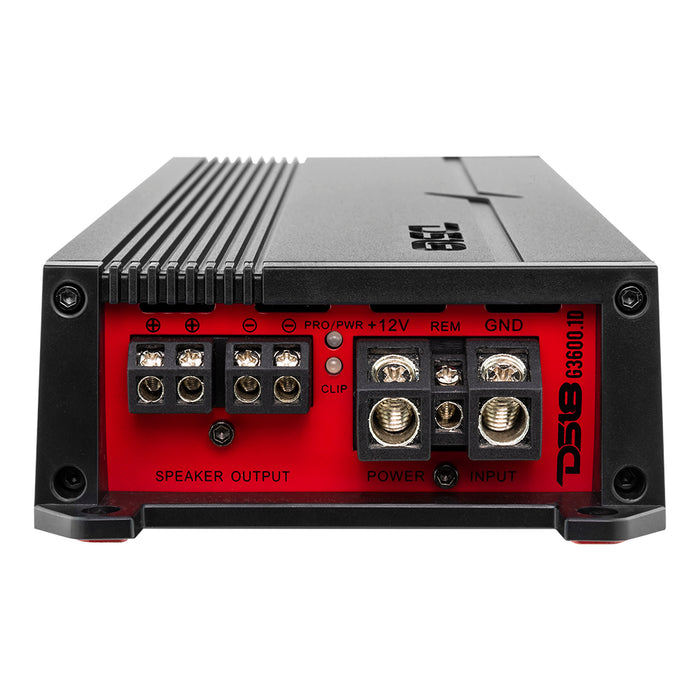 DS18 GEN-X Class D 1-Channel Amplifier 1200 Watts Rms @ 1-Ohm SKU: G3600.1D
