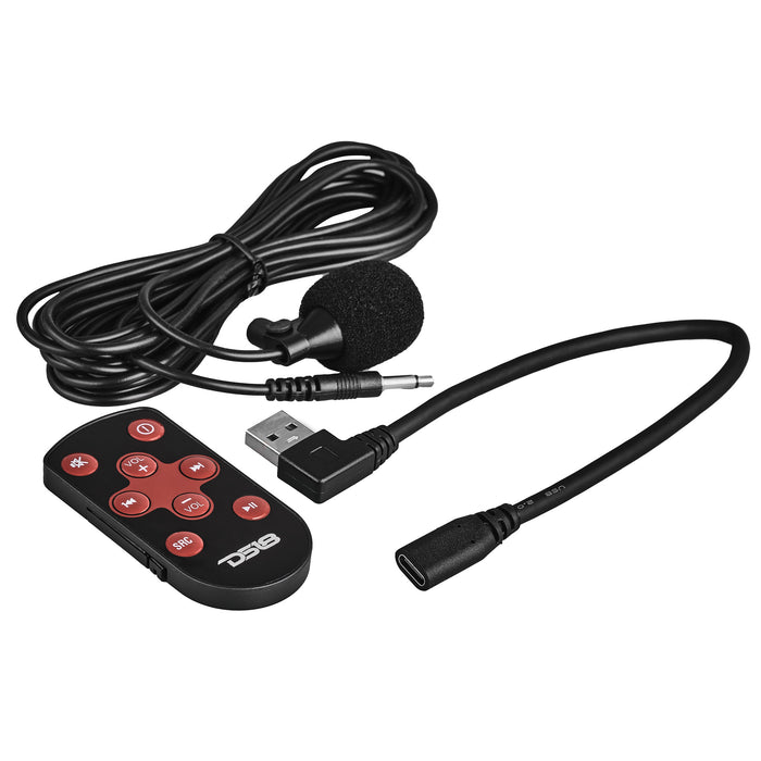 DS18 10.5" Floating Adjustable Modular Touchscreen Mechless Single-DIN Head Unit with Bluetooth, Mirror Link and USB SKU: DDX10.5ML