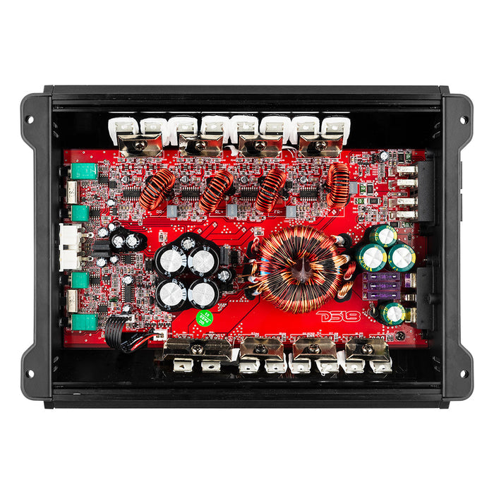 DS18 ZR 4-Channel Class D Amplifier 4 x 200 Watts Rms @ 4-ohm SKU: ZR800.4D