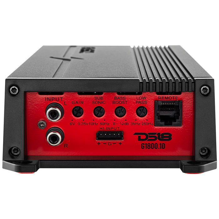 DS18 GEN-X Class D 1-Channel Amplifier 600 Watts Rms @ 1-Ohm SKU: G1800.1D
