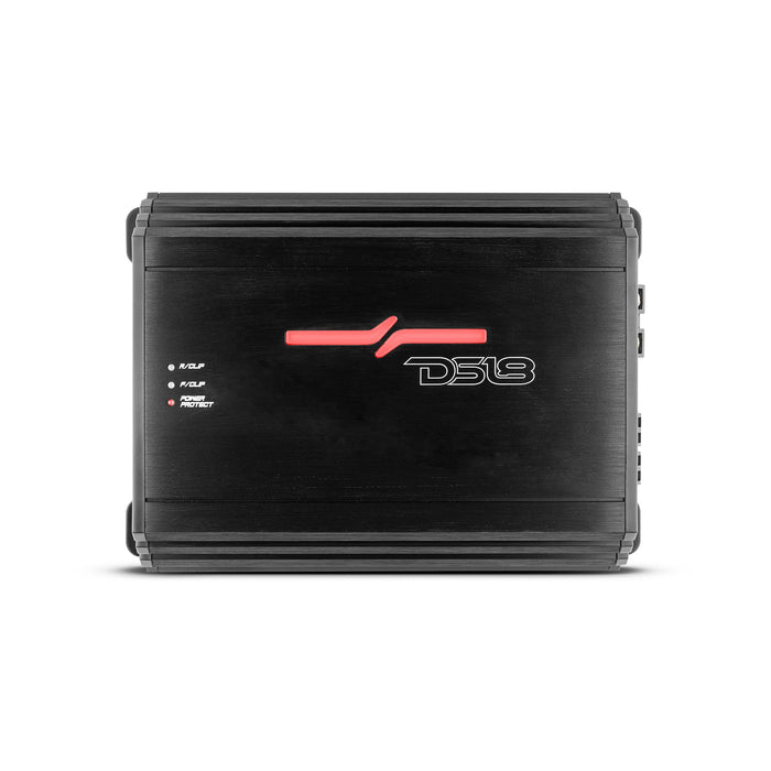 DS18 ZR 4-Channel Class D Amplifier 4 x 200 Watts Rms @ 4-ohm SKU: ZR800.4D